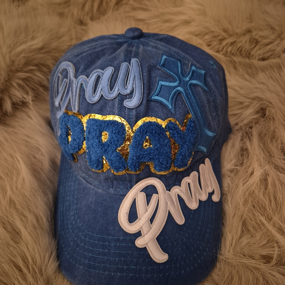 Bougie custom cap embellished trucker hat